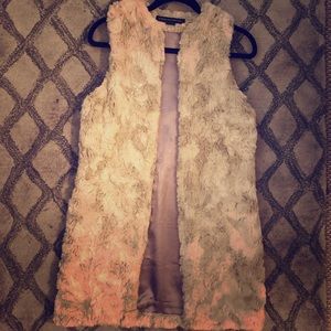French Connection Faux Fur Vest